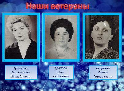 Наши ветераны